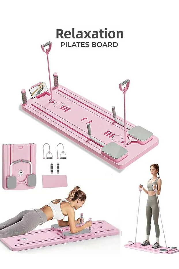 Relax Foldable Multifunctional Pilates Reformer Board – Full Body Exercise Equipment